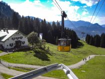 Nebelhornbahn 1. Sektion in Oberstdorf • © alpintreff.de / christian schön