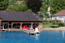 Der Steg des Bootsverleihes der Yachtschule Koller. • © alpintreff.de - Christian Schön