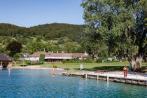 Das Seebad in Nussdorf am Attersee. • © alpintreff.de - Christian Schön