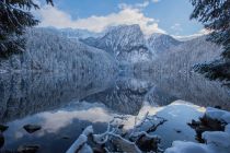 Der Piburger See im Winter. • © Ötztal Tourismus, Matthias Burtscher