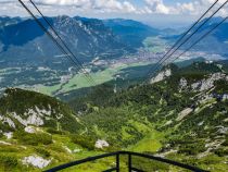 Blick vom Osterfelder Kopf über das Werdenfelser Land • © alpintreff.de / christian schön