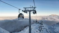 Die Panorama Bahn ist eine der Hauptverbindungsbahnen am Hochjoch in der Silvretta Montafon. • © Silvretta Montafon - Patrick Sally