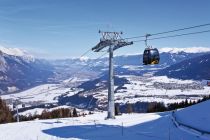 Die Peter Anich Bahn am Rangger Köpfl im Winter • © Innsbruck Tourismus / Christof Lackner