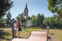 Der Minigolfplatz in Radstadt. • © Tourismusverband Radstadt, Lorenz Masser