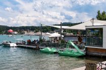 Restaurand und Strandbar "Strandclub" in Velden am Wörthersee • © alpintreff.de / christian schön