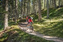 Unterwegs auf dem Hochalm-Trail im Bikepark Reiteralm. • © Reiteralm Bergbahnen, lorenzmasser.com