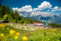 Aussicht auf die Reiteralm Junior Trails in Schladming. • © Schladming-Dachstein.at / Christine Höflehner