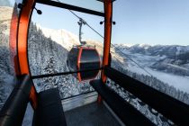 Panoramagondel der Schlossalmbahn im Winter. • © Gasteiner Bergbahnen - Marktl Photography