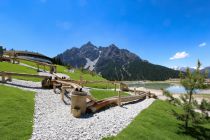 Serles Wasser an der Bergstation der Serlesbahn in Mieders im Stubaital • © TVB Stubai Tirol