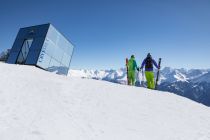 Der Crystal Cube im Skigebiet Serfaus-Fiss-Ladis. • © Serfaus-Fiss-Ladis Marketing GmbH, Andreas Kirschner