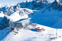 Das Hoadl Haus im Skigebiet Axamer Lizum. • © Innsbruck Tourismus / Tom Bause