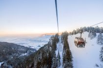 Die Brauneck-Kabinenbahn im Winter. • © TOM e.V., Peter von Felbert