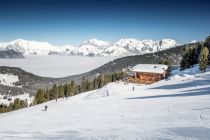 Die Kühtaile Alm im Skigebiet Hochoetz. • © Ötztal Tourismus, Rudi Wyhlidal