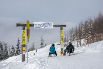 Der Start der Rodelbahn Hircheckblitz. • © Berchtesgadener Land Tourismus