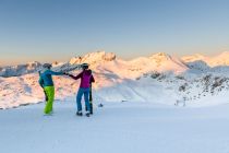 Skifahren im Skigebiet Mölltaler Gletscher. • © Hohe Tauern - die Nationalpark-Region in Kärnten Tourismus, Franz Gerdl