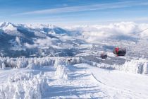 Das Skigebiet Patscherkofel in Innsbruck-Igls mit der neuen Patscherkofelbahn • © Innsbruck Tourismus / Tom Bause