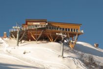 Blick auf den Hochsitz Riesneralm im Skigebiet Riesneralm. • © Riesneralm Bergbahnen