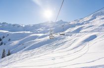 Hinauf mit der Glattingrat-Seilbahn. • © Alpenregion Bludenz Tourismus GmbH, Alex Kaiser