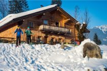 Die Herbstalm im Skigebiet Unken-Heutal. Schneeschuhwandern geht dort natürlich auch.  • © Salzburger Saalachtal Tourismus