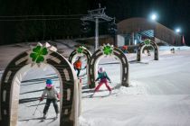 Unterwegs auf dem Skiparcours Hans im Glück. • © SkiWelt Wilder Kaiser - Brixental - Dietmar Denger