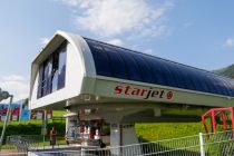 Talstation des Star Jet 1 in Flachau. Gemeinsam mit dem Star Jet 2 ist er auch im Sommer in Betrieb. • © alpintreff.de / christian schön