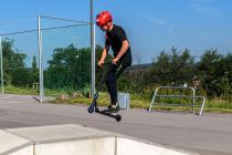 Scooter sind in Skateparks ebenfalls sehr beliebt (Symbolbild). • © alpintreff.de - Silke Schön