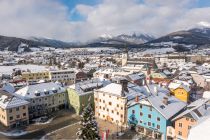 Blick auf das winterliche Tamsweg im Salzburger Lungau. • © Ferienregion Lungau