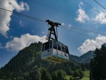Die Tegelbergbahn führt auf 1.720 Meter Höhe. • © alpintreff.de / christian schön