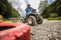 Quadfahren im Glemmy Offroadpark in Viehhofen. • © SalzburgerLand Tourismus / Eva-Maria Repolusk