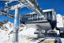Die neue Visnitzbahn an der Alp Trida im Skigebiet Silvretta-Arena Ischgl/Samnaun. • © TVB Paznaun - Ischgl