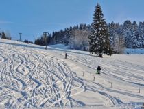Skifahren in Weiler-Simmerberg. • © Tourist-Information Weiler im Allgäu