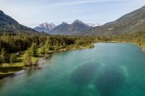 Der Lechausee liegt in der Naturparkregion Reutte.  • © Rene Paulweber, Naturparkregion Reutte