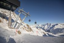 Die neue Weißseejochbahn am Kaunertaler Gletscher © TVB Tiroler Oberland Kaunertal - Severin Wegener Die neue Weißseejochbahn am Kaunertaler Gletscher © TVB Tiroler Oberland Kaunertal - Severin Wegener