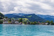 Blick auf Weyregg am Attersee. • © alpintreff.de - Christian Schön