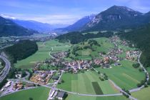 Blick auf Wiesing in der Region Achensee. • © Achensee Tourismus