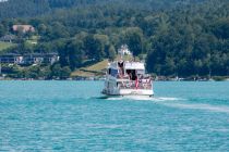 Mit dem Schiff über den Wörthersee. • © alpintreff.de - Christian Schön