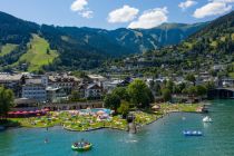 Blick auf das Strandbad in Zell am See. • © Freizeitzentrum Zell am See