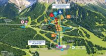 Zugspitzpark: Der Bikepark der Wettersteinbahnen am Fuß der Zugspitze wurde im Mai 2026 eröffnet.  © Wettersteinbahnen