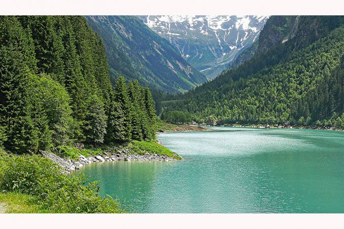 Speicher Stillup Mayrhofen Zillertal Tirol Stausee