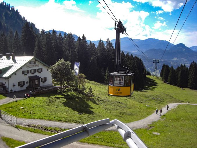 Nebelhornbahn I Oberstdorf (Archiv) Seilbahn