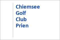 Chiemsee Golf Club Prien - Prien am Chiemsee