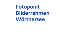 Fotopoint Bilderrahmen - Wörthersee - Pörtschacher Halbinsel