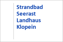 Strandbad Seerast - Klopeiner See - St. Kanzian - Kärnten