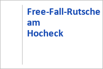 Free-Fall-Rutsche - Erlebnisberg Oberaudorf-Hocheck - Oberaudorf