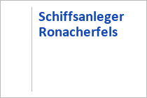 Schiffsanleger Ronacherfels - Schifffahrt auf dem Weissensee in Kärnten