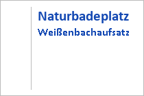 Naturbadeplatz Weißenbachaufsatz  - Steinbach am Attersee - Salzkammergut