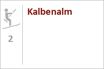 Kalbenalm - ehemaliger Schlepplift im Skigebiet Hochzeiger.