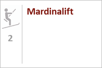 Schlepplift Mardinalift - Skigebiet Kappl - Diasbahnen - Paznauntal