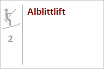 Skilift Alblittlift - Skigebiet Kappl - Diasbahnen - Paznauntal