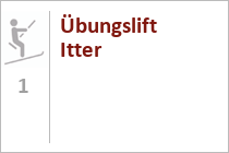 Übungslift Itter - an der Talstation der Salvistabahn